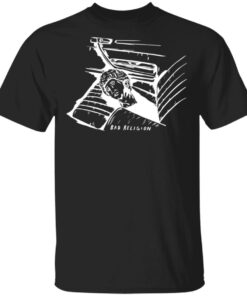 Bad Religion Merch Car Seat Tee Black Bad Religion Merch Car Seat Tee Black