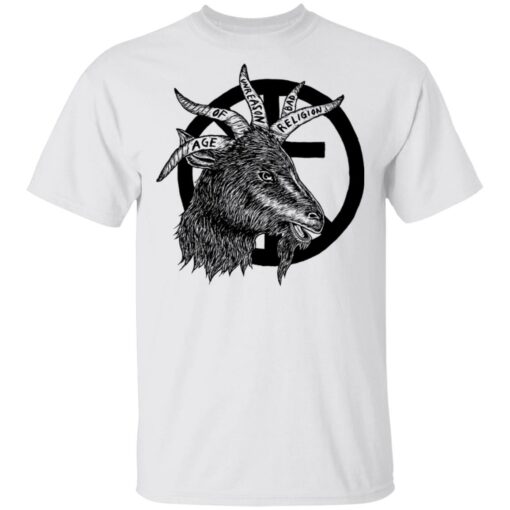 Bad Religion Merch Goat Tee White
