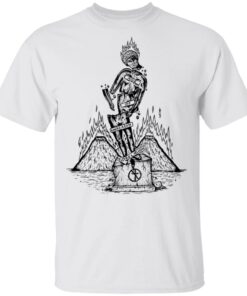 Bad Religion Merch Statue Tee White Bad Religion Merch Statue Tee White