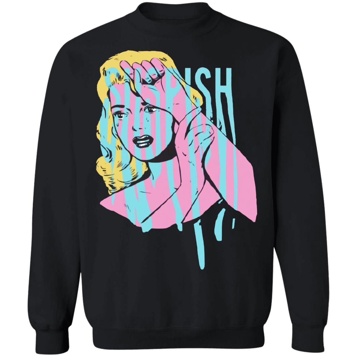 Bailey Sarian Scream Pop Crewneck Sweater Bailey Sarian Scream Pop Crewneck Sweater