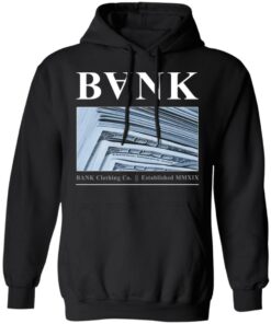 Bank Merch Bills Black Hoodie Bank Merch Bills Black Hoodie