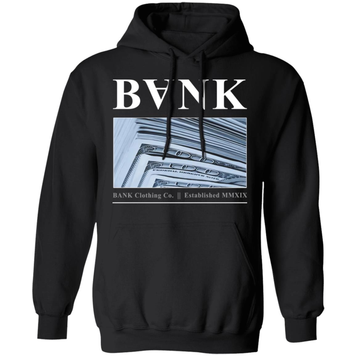 Bank Merch Bills Black Hoodie Bank Merch Bills Black Hoodie