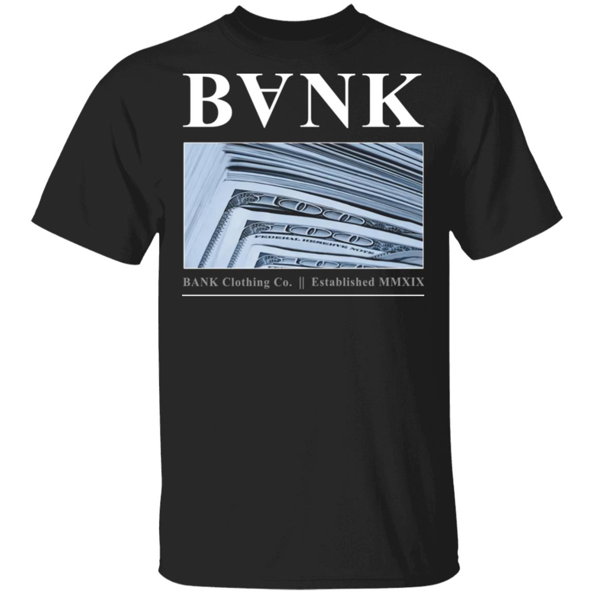 Bank Merch Bills Black Tee Bank Merch Bills Black Tee