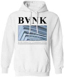 Bank Merch Bills White Hoodie Bank Merch Bills White Hoodie