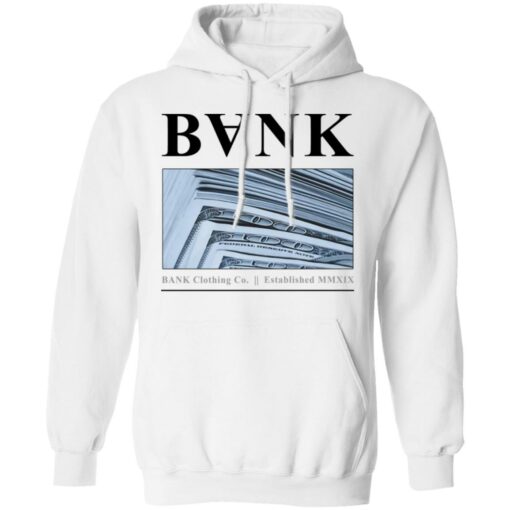 Bank Merch Bills White Hoodie