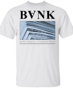 Bank Merch Bills White Tee Bank Merch Bills White Tee