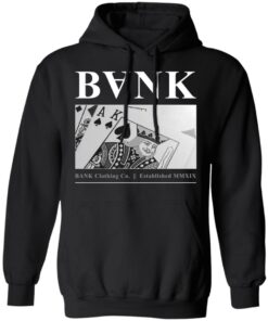 Bank Merch Deck Black Hoodie Bank Merch Deck Black Hoodie