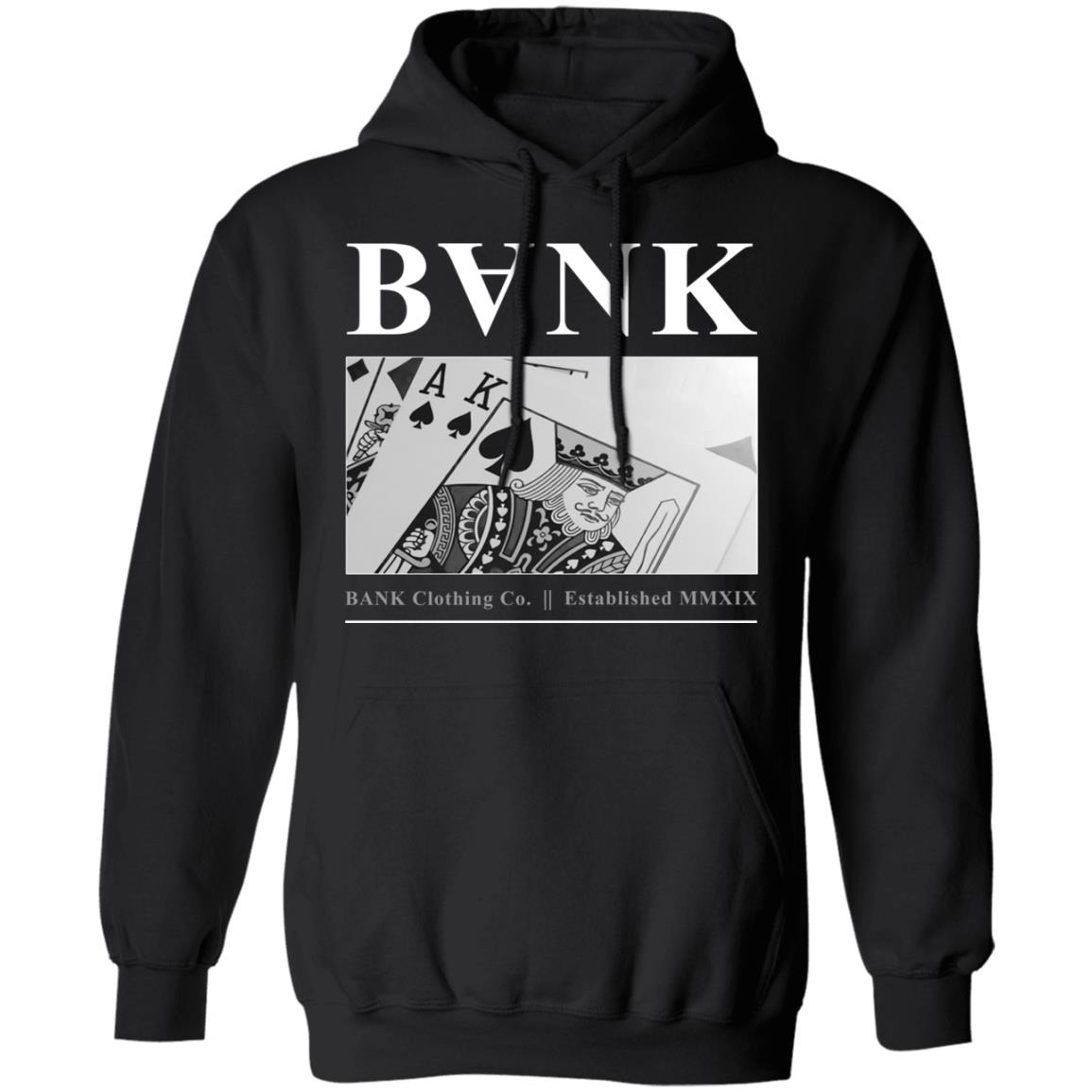 Bank Merch Deck Black Hoodie Bank Merch Deck Black Hoodie