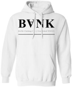 Bank Merch Established White Hoodie Bank Merch Established White Hoodie