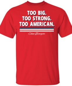 Barstool Merch Clint Bowyer Too American Tee Barstool Merch Clint Bowyer Too American Tee
