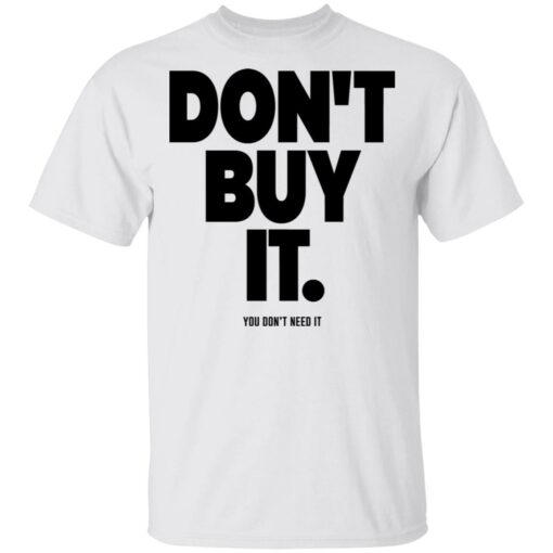 BeatTheBush Merch Don’t Buy It Tee
