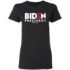 Biden Merch Biden President Unisex Women’s Navy Tee