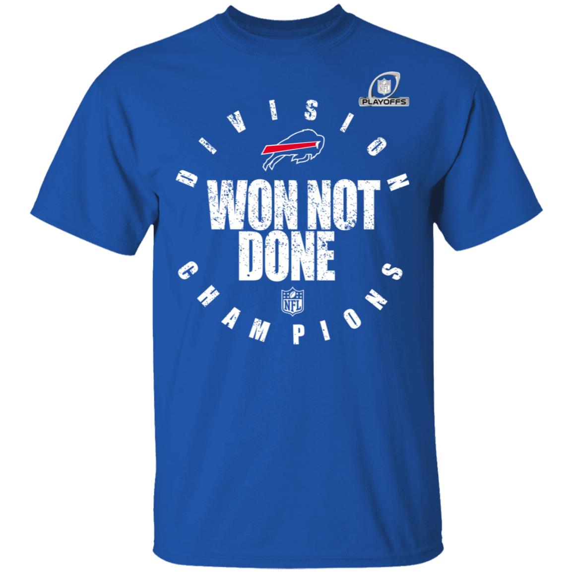 Bills Merch 2020 Buffalo Bills Division Champ Tee Bills Merch 2020 Buffalo Bills Division Champ Tee