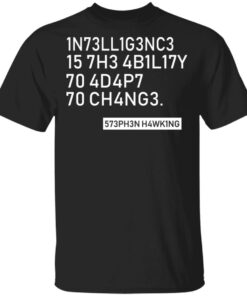 Black Intelligence T Shirt Black Intelligence T Shirt