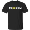 Black Lives Matter Merch Freedom Black Tee