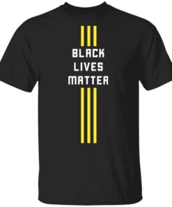 Black Lives Matter Merch Official 3 Stripe Streak Unisex Black Tee Black Lives Matter Merch Official 3 Stripe Streak Unisex Black Tee