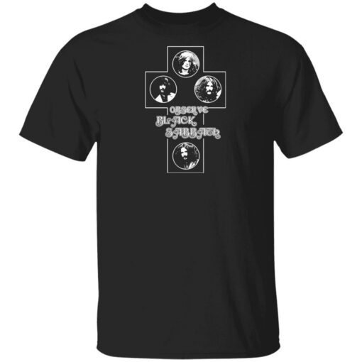 Black Sabbath Merch Observe Band T-Shirt