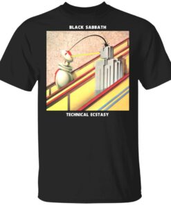 Black Sabbath Merch Technical Ecstasy Black T-Shirt Black Sabbath Merch Technical Ecstasy Black T-Shirt
