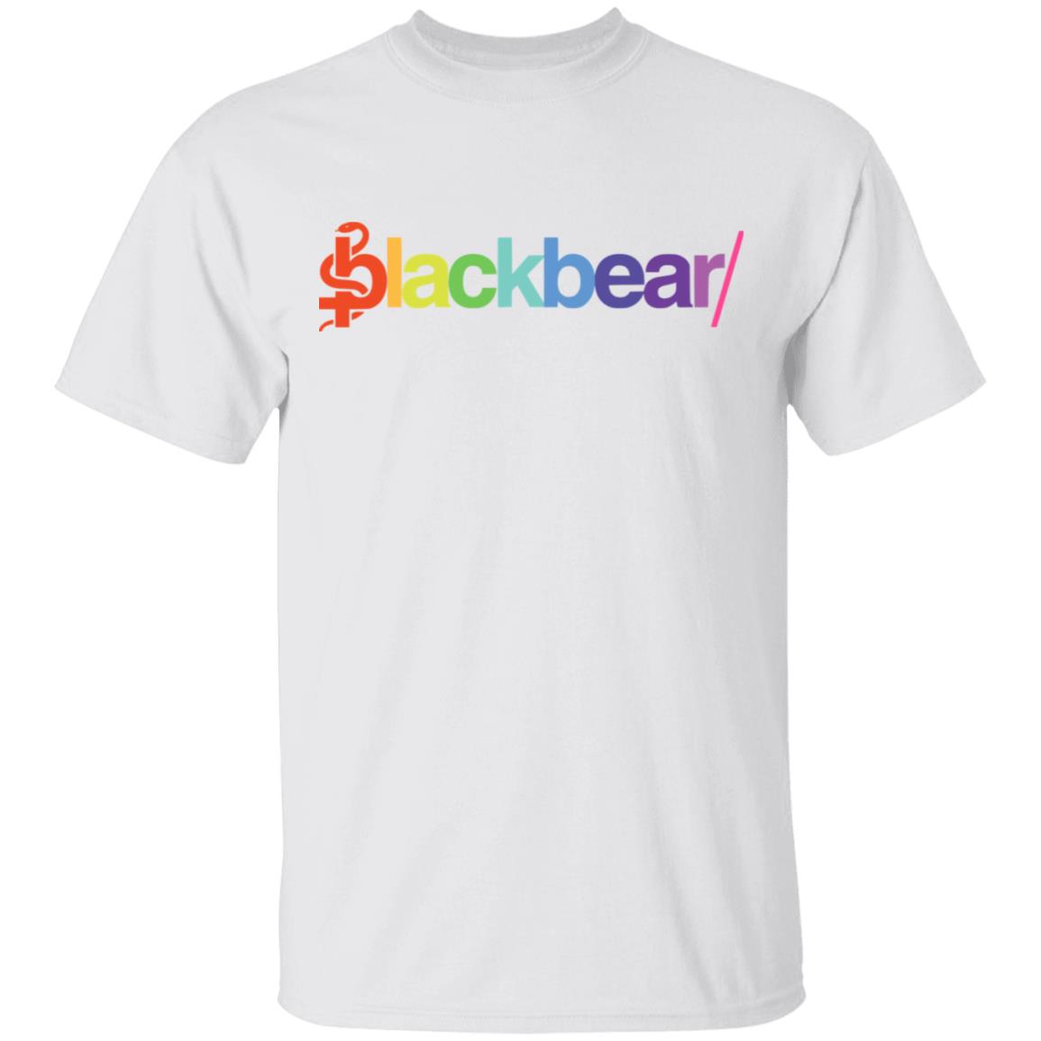 Blackbear Merch Rainbow Cream Logo Tee Blackbear Merch Rainbow Cream Logo Tee
