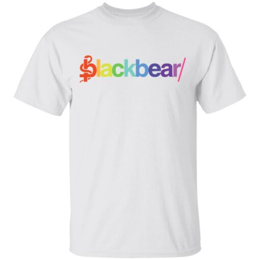 Blackbear Merch Rainbow Cream Logo Tee