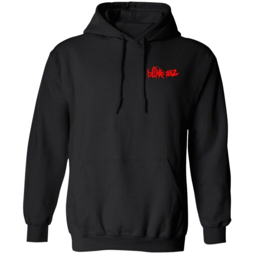 Blink182 Merch Not Another Christmas Song Black Hoodie