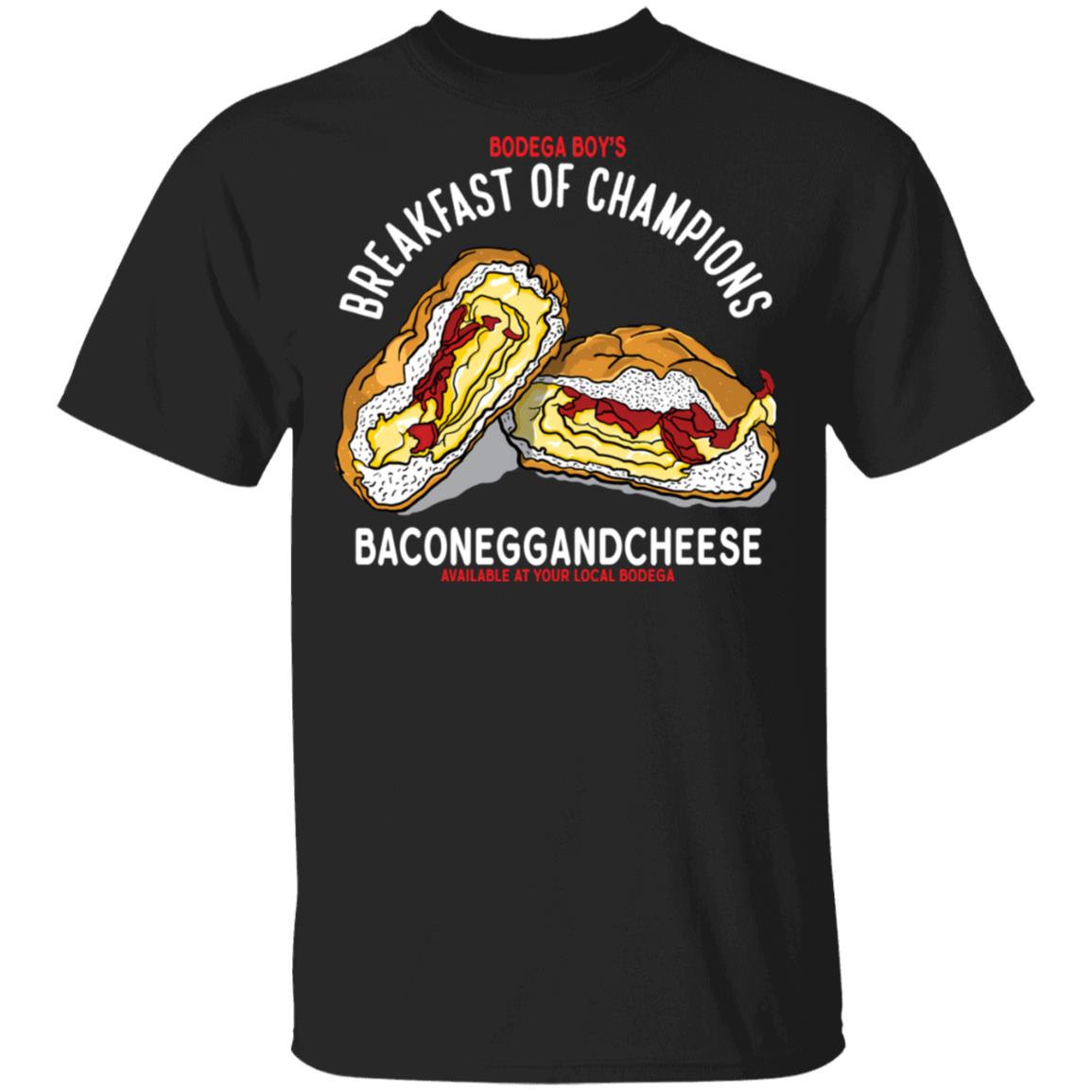 Bodega Boys Merch Bacon Egg And Cheese BEC Tee Bodega Boys Merch Bacon Egg And Cheese BEC Tee