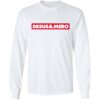 Bodega Boys Merch Desus Mero Red White Logo Adult Long Sleeve T-Shirt