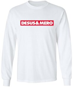 Bodega Boys Merch Desus Mero Red White Logo Adult Long Sleeve T-Shirt 2 Bodega Boys Merch Desus Mero Red White Logo Adult Long Sleeve T Shirt 1 2