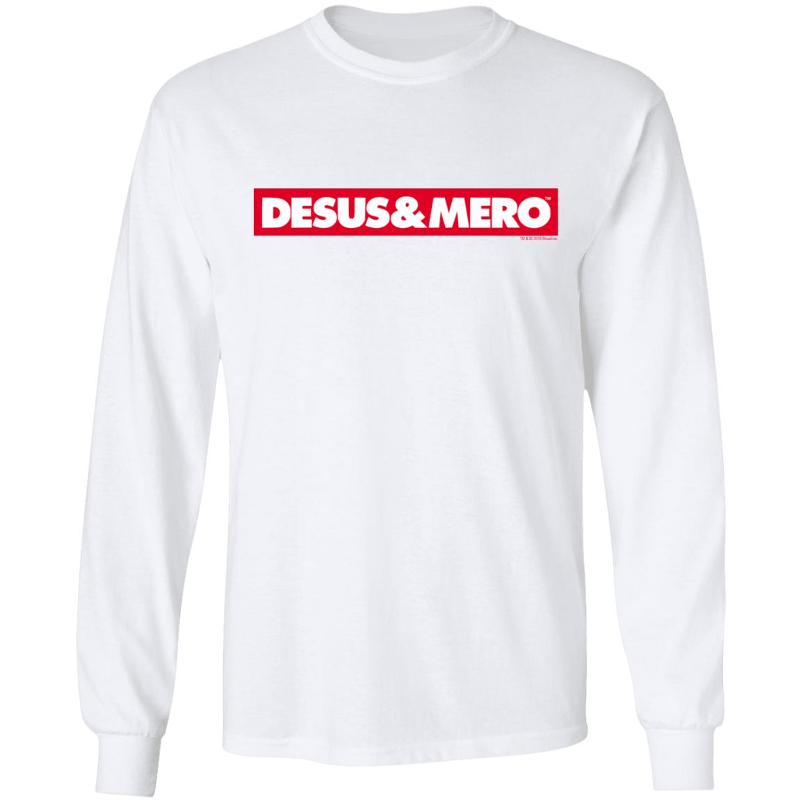 Bodega Boys Merch Desus Mero Red White Logo Adult Long Sleeve T-Shirt Bodega Boys Merch Desus Mero Red White Logo Adult Long Sleeve T-Shirt