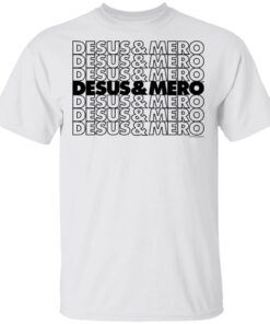 Bodega Boys Merch Desus Mero Repeat White T-Shirt 2 Bodega Boys Merch Desus Mero Repeat White T Shirt 1 2