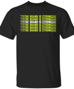 Bodega Boys Merch Desus Mero The Brand Is Strong Stacked Adult Short Sleeve T-Shirt Bodega Boys Merch Desus Mero The Brand Is Strong Stacked Adult Short Sleeve T-Shirt