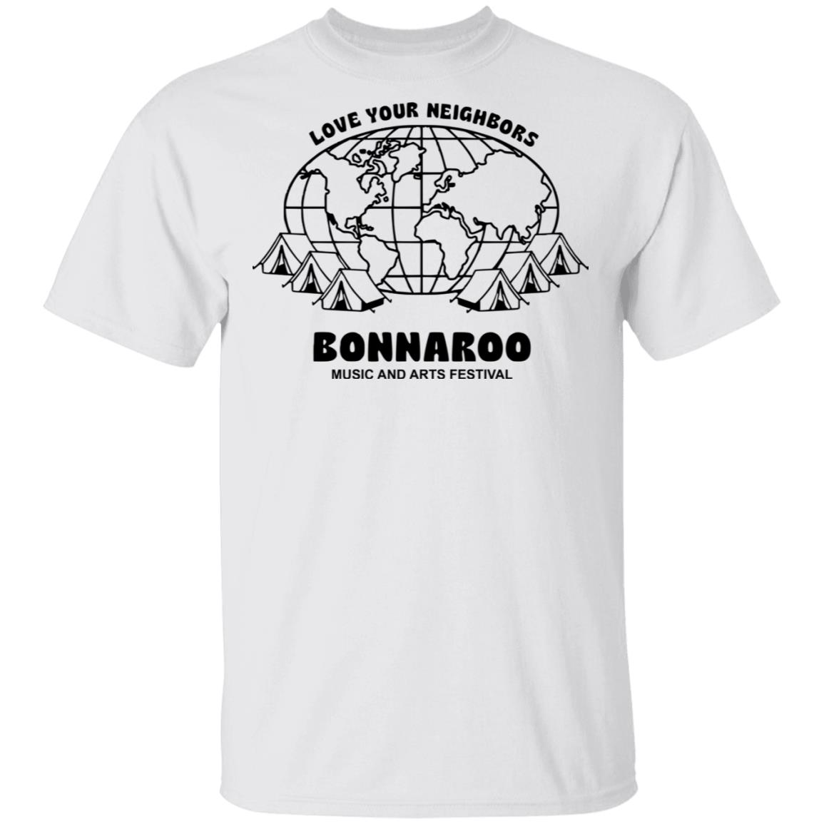 Bonnaroo Merch Love Your Neighbors Tee Bonnaroo Merch Love Your Neighbors Tee