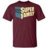 Bramfam Merch The Super Family Cardinal Red