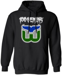 Brass City Merch 100 Demons Whalers Hoodie Brass City Merch 100 Demons Whalers Hoodie