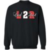 Brass City Merch Laid 2 Rest Never Back Down Crewneck