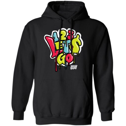 Bread Gang Let’s Go Hoodie Black