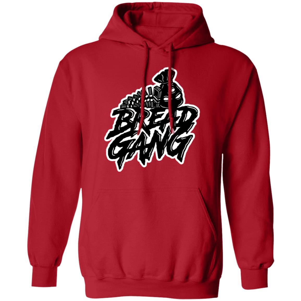 Bread Gang Merch BG Logo Hoodie Red Bread Gang Merch BG Logo Hoodie Red