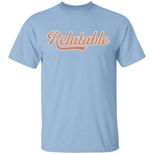 Brent Rivera Merch Relatable Light Blue Tee