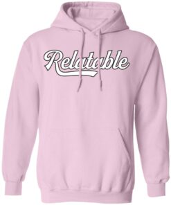 Brent Rivera Merch Relatable Light Pink Hoodie Brent Rivera Merch Relatable Light Pink Hoodie
