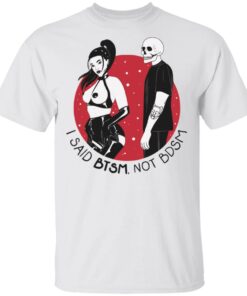 Btsm Merch Not BDSM White Tee Btsm Merch Not BDSM White Tee