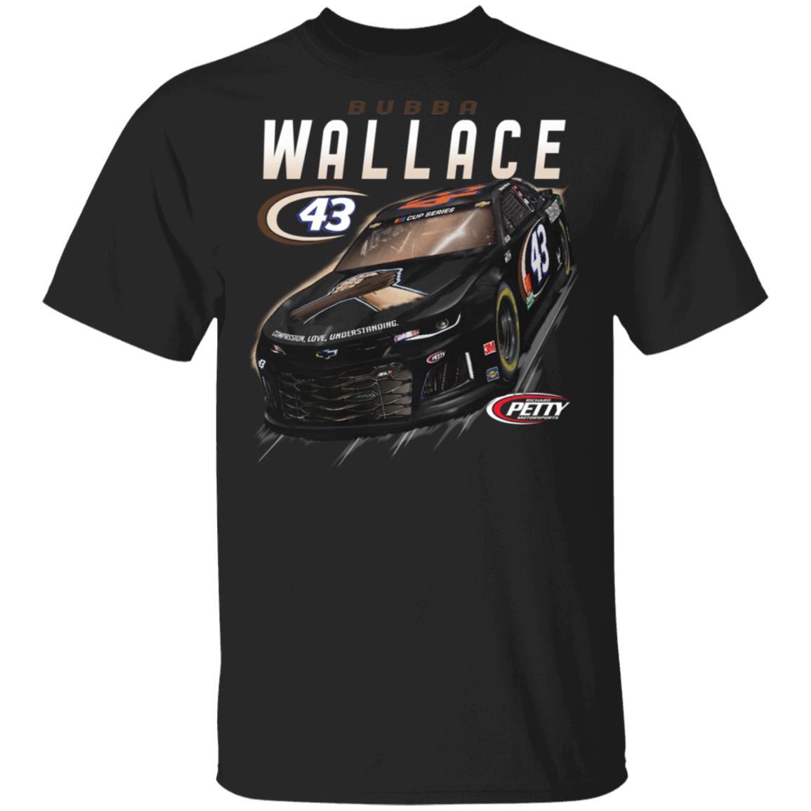 Bubba Wallace Black #BlackLivesMatter Shirt Bubba Wallace Black #BlackLivesMatter Shirt