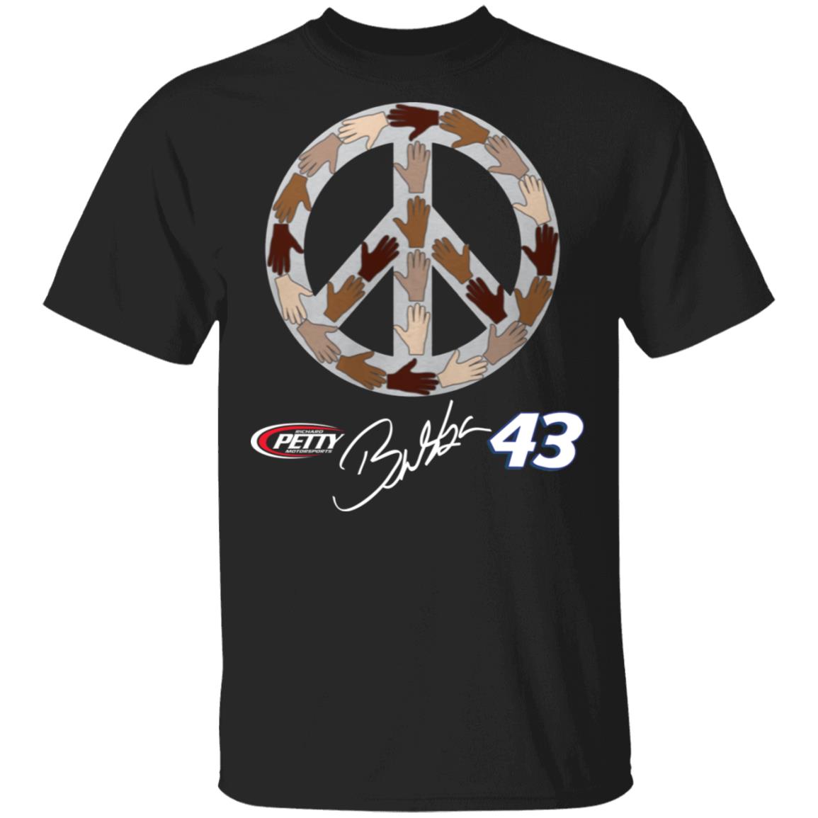 Bubba Wallace Black #BlackLivesMatter T Shirt Bubba Wallace Black #BlackLivesMatter T Shirt