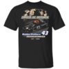 Bubba Wallace Checkered Flag Black #BlackLivesMatter Shirt