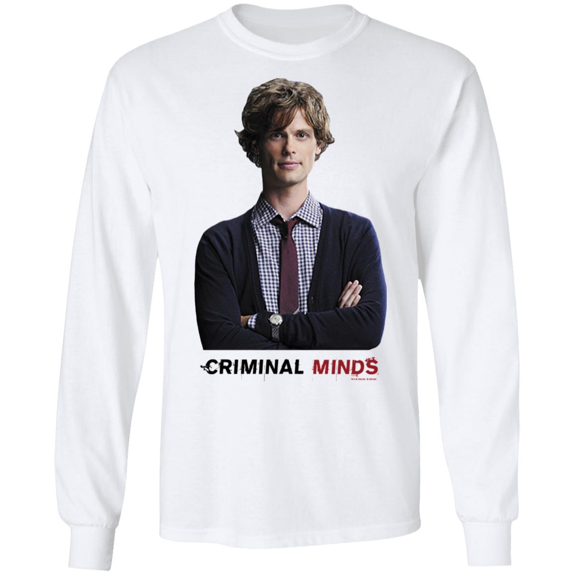 Cbs Criminal Minds Merch Criminal Minds Spencer Reid Adult Long Sleeve T-Shirt Cbs Criminal Minds Merch Criminal Minds Spencer Reid Adult Long Sleeve T-Shirt