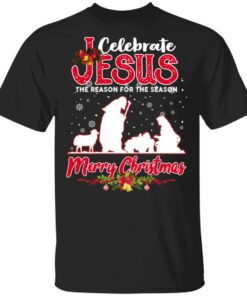 Celebrate Jesus The Reason For The Season Merry Christmas Shirt Celebrate Jesus The Reason For The Season Merry Christmas Shirt