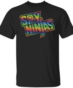 Chad Wild Clay Merch Spy Ninjas Foil Adult Short Sleeve Black T-Shirt Chad Wild Clay Merch Spy Ninjas Foil Adult Short Sleeve Black T-Shirt