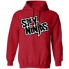 Chad Wild Clay Merch Spy Ninjas Red Hoodie