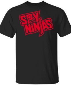 Chad Wild Clay Merch Spy Ninjas Short Sleeve Black T-Shirt Chad Wild Clay Merch Spy Ninjas Short Sleeve Black T-Shirt