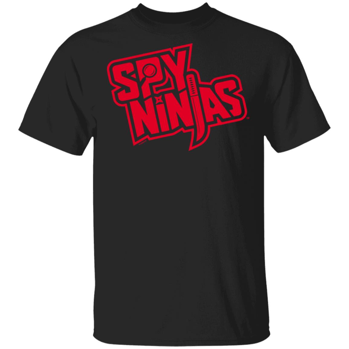 Chad Wild Clay Merch Spy Ninjas Short Sleeve Black T-Shirt Chad Wild Clay Merch Spy Ninjas Short Sleeve Black T-Shirt
