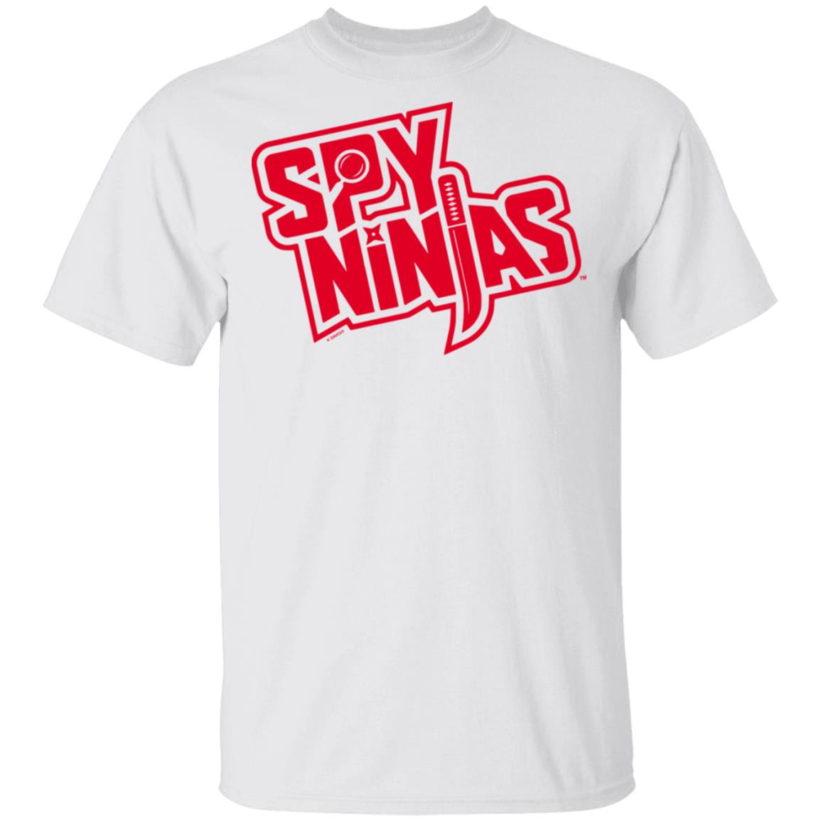 Chad Wild Clay Merch Spy Ninjas Short Sleeve White T-Shirt Chad Wild Clay Merch Spy Ninjas Short Sleeve White T-Shirt
